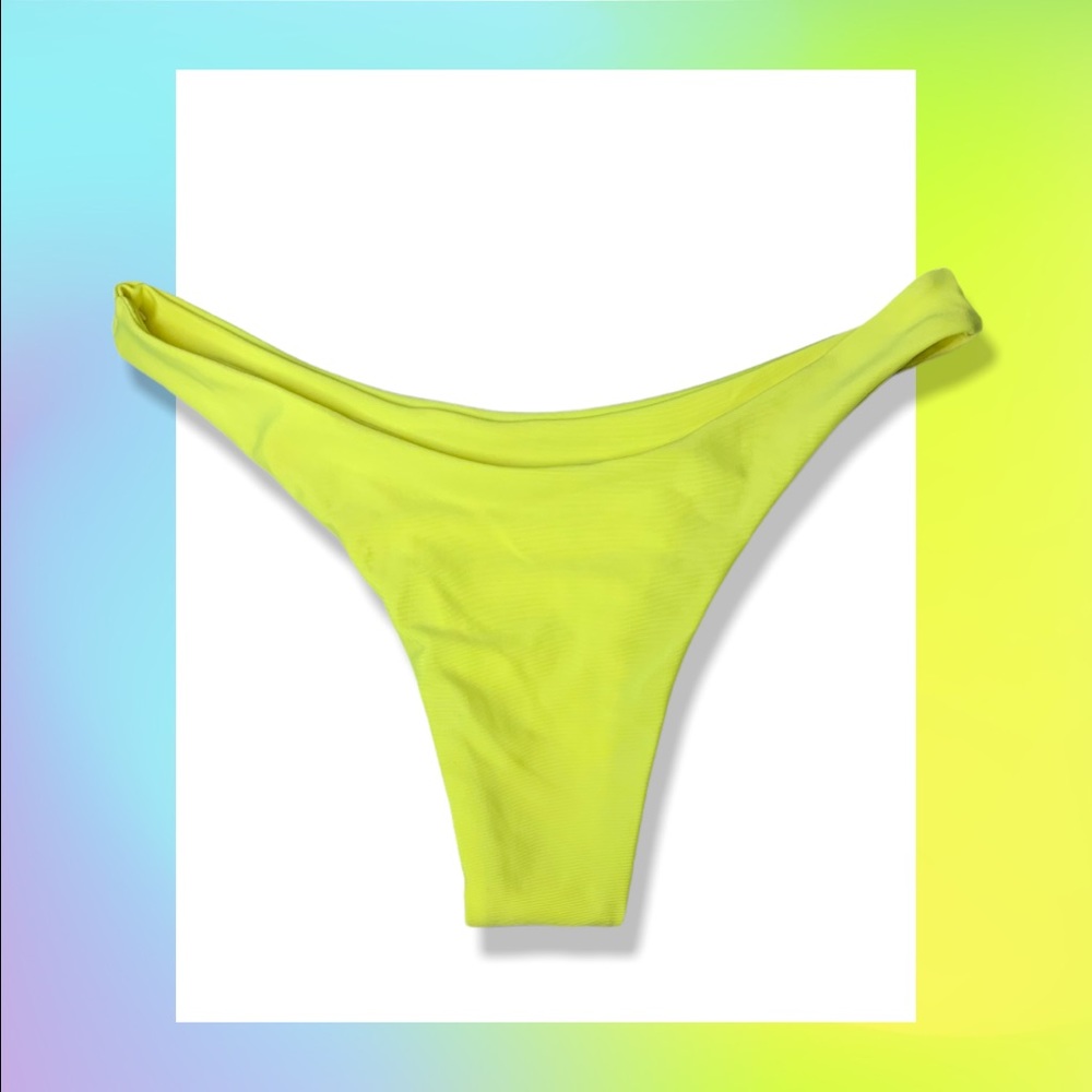 🎾HIGHLIGHTER YELLOW🎾 Bikini Bottom